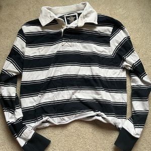 Striped rugby shirt
